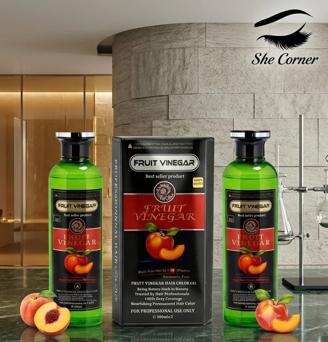 Fruit Vinegar Shampoo Hair Colour Black&Brown
