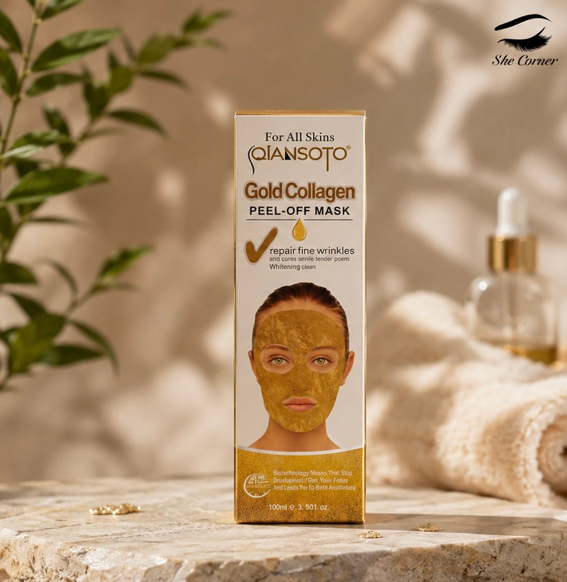 Qiansoto Golden Collagen Peel Off Face Mask