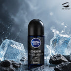 Nivea Men Deep Black Carbon Roll-On Deodorant