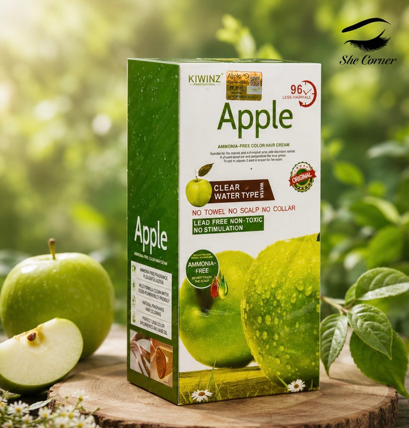 Apple Shampoo Hair Colour Black&Brown
