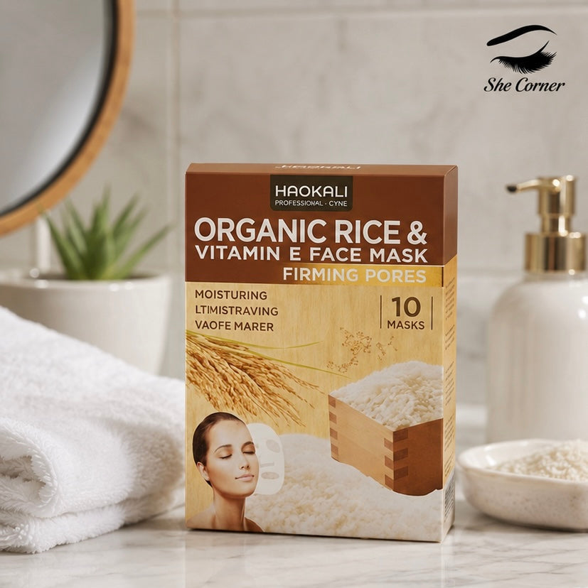 Hoakali Organic Rice Face Sheet Mask PC1