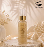 HudaVioji Shine Highlighter Spray Shine Gold Spray Golden