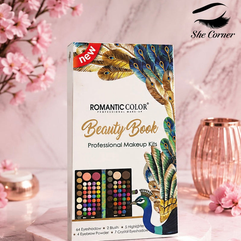 Romantic Color Beauty Book Makeup Kit