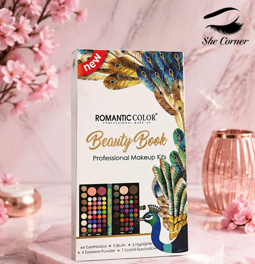 Romantic Color Beauty Book Makeup Kit