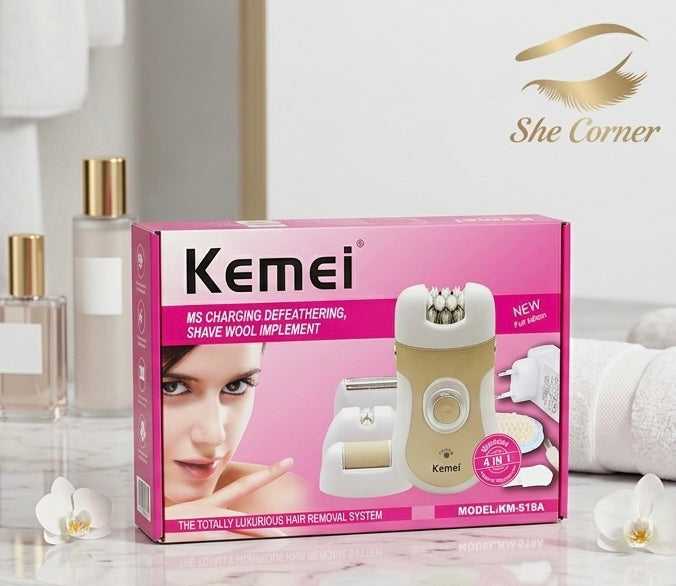 Kemei 4 in 1 Epilator KM 903