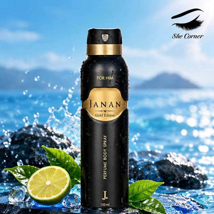 J. Janan Gold Edition Body Spray