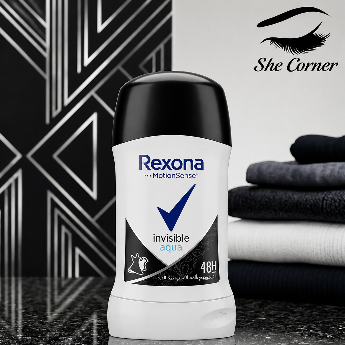 Rexona Invisible Aqua Roll-On Deodorant