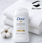 Dove Unscented Roll-On Deodorant