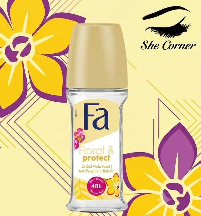 Fa Floral & Protect Roll-On Deodorant