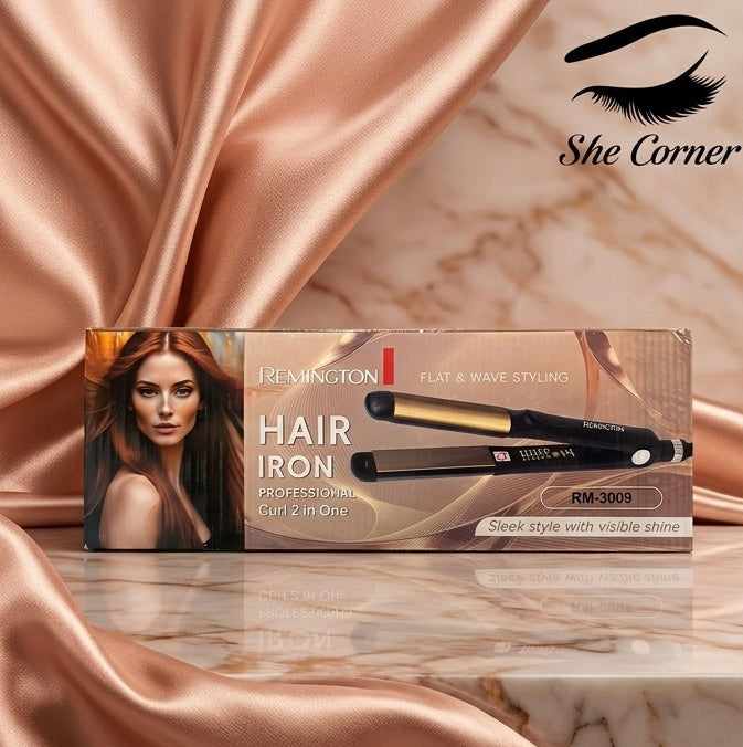 Remington 2-in-1 RM-3009 Hair Straightener