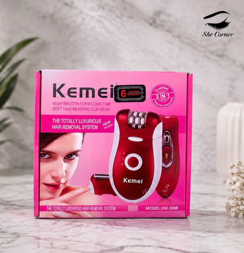 Kemei 3-in-1 Epilator KM 3068