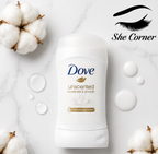 Dove Unscented Roll-On Deodorant