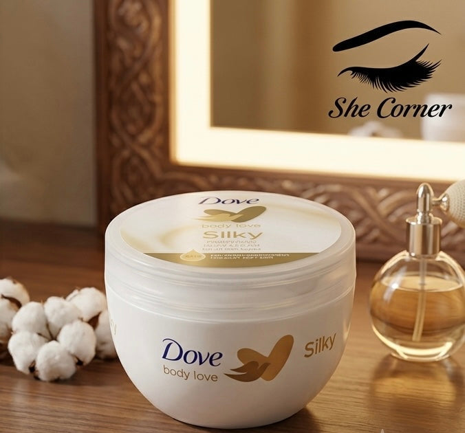 Dove Body Love Silky Moisturizing Cream 300ml