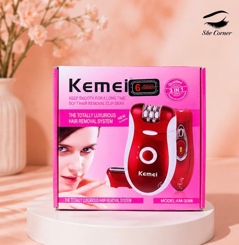 Kemei 3-in-1 Epilator KM 3068