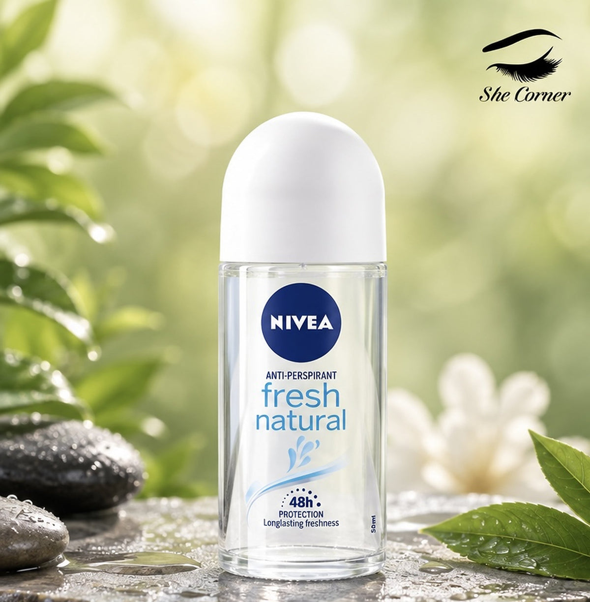 Nivea Fresh Natural Roll-On Deodorant