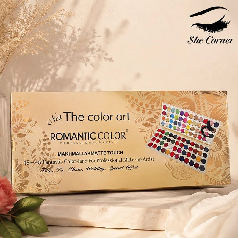 The Color Art Romantic 48+48 Colors Eye Kit