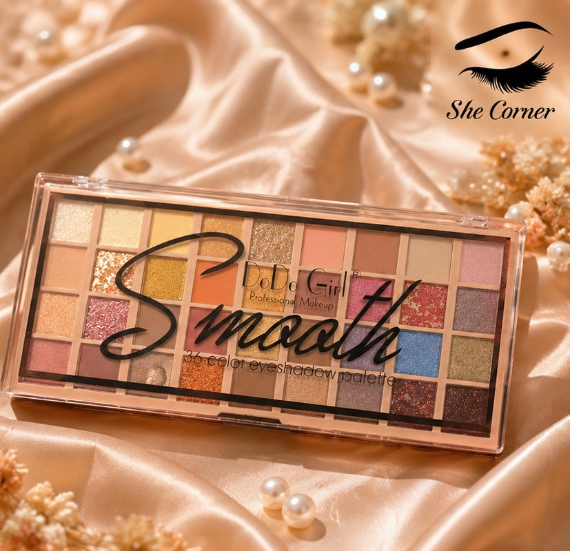 Dodo Girl Smooth 36 Color Palette Eye Kit