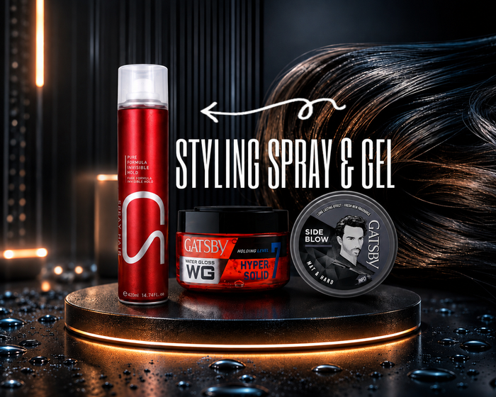 Hair Spray&Gel