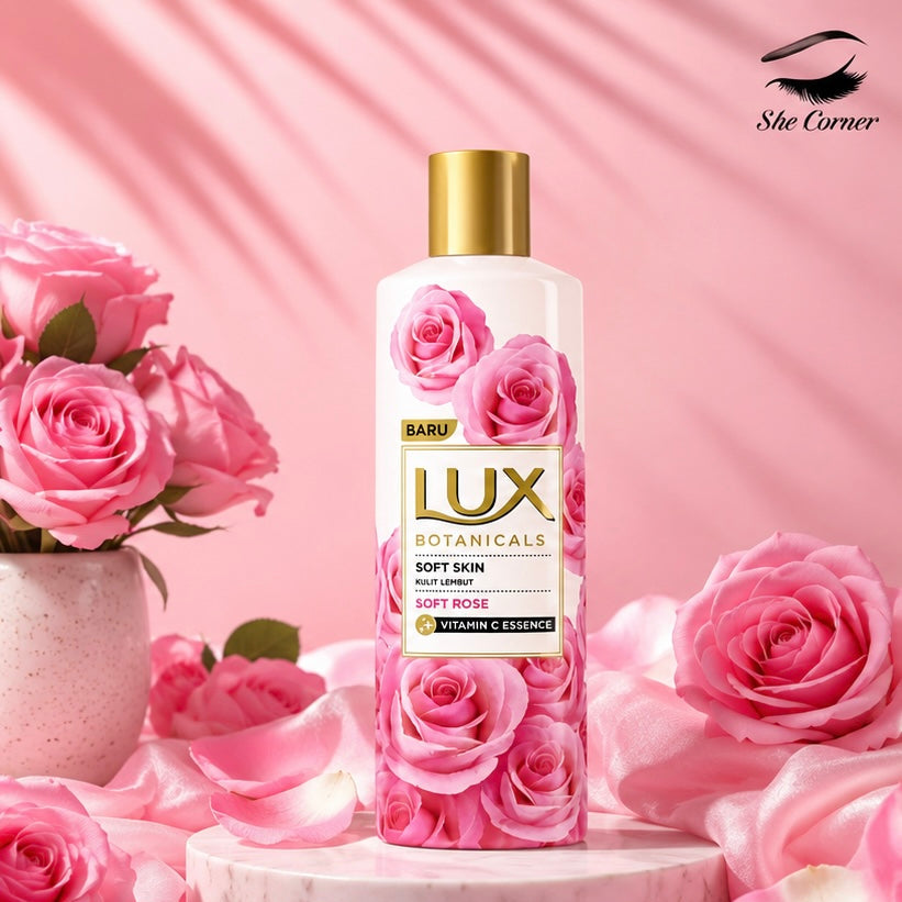 Lux Soft Rose Body Wash 250ml
