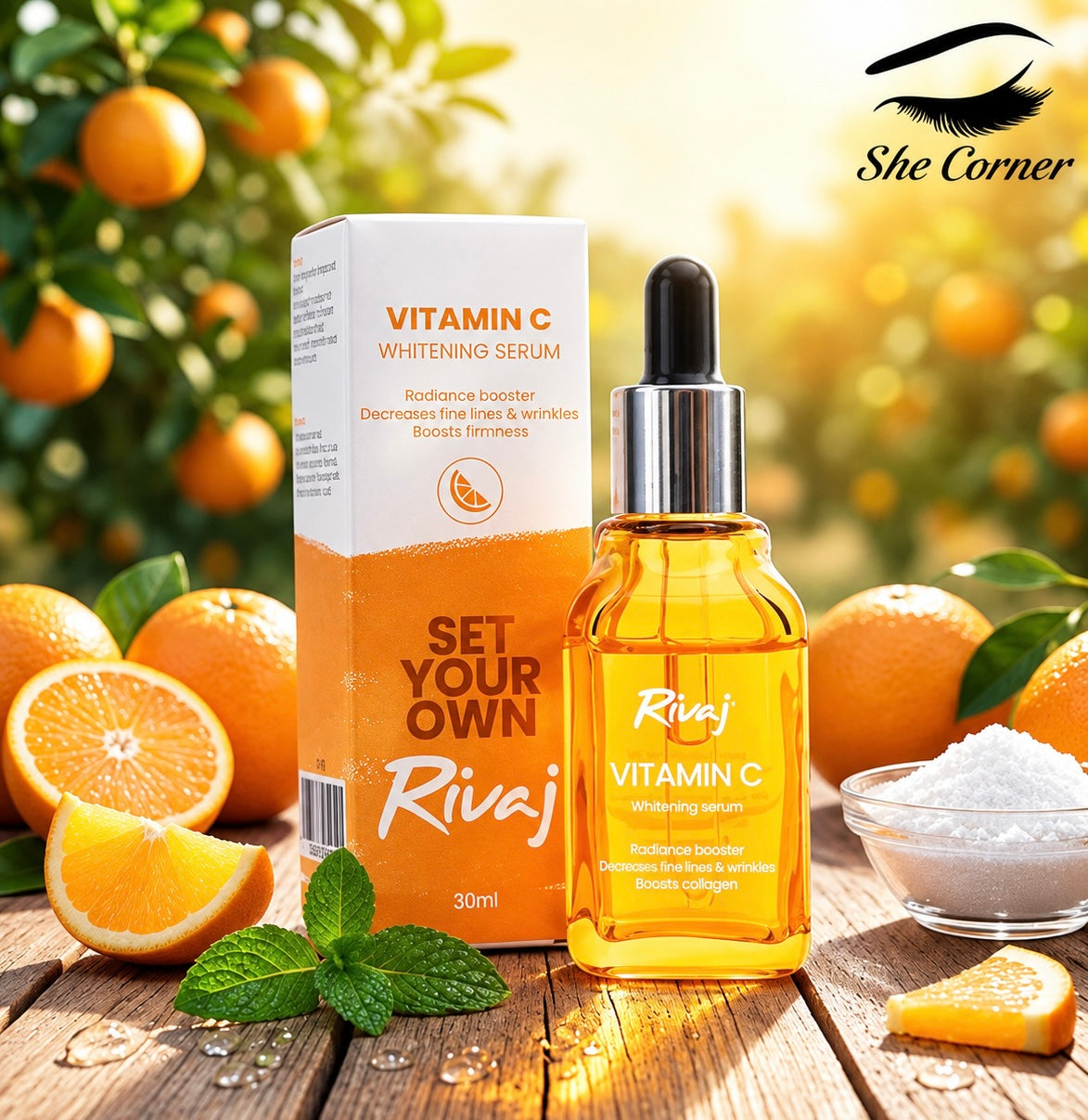 Rivaj Vitamin C Face Serum