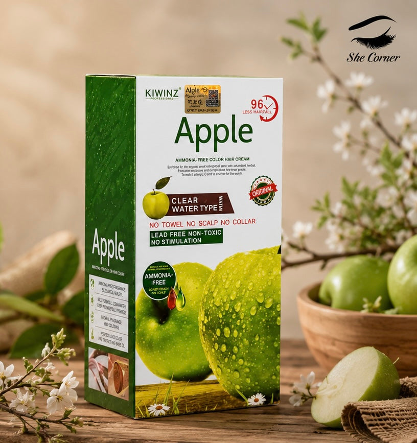 Apple Shampoo Hair Colour Black&Brown