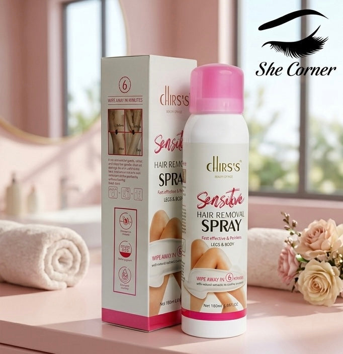 Chirss Woman Sensitive Hair Removal Spray 180 ml