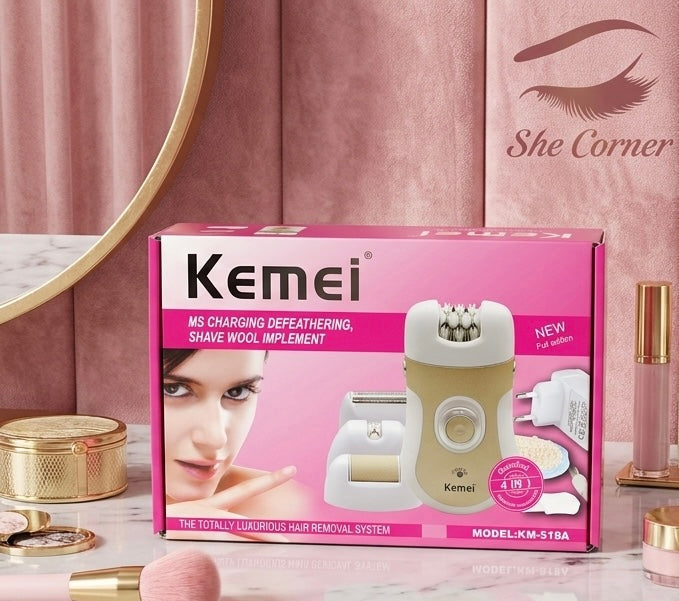 Kemei 4 in 1 Epilator KM 903