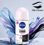 Nivea Men Black & White Roll-On Deodorant