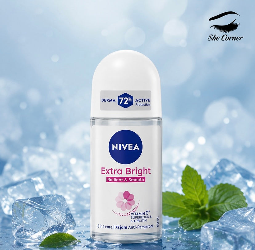 Nivea Extra Bright Radiant Roll-On Deodorant