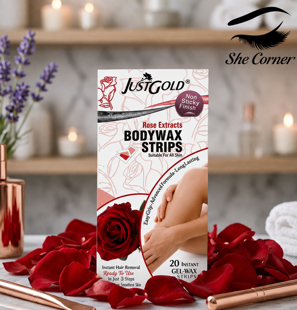 Just Glow Rose Hair Removal Strips 20 Pieces