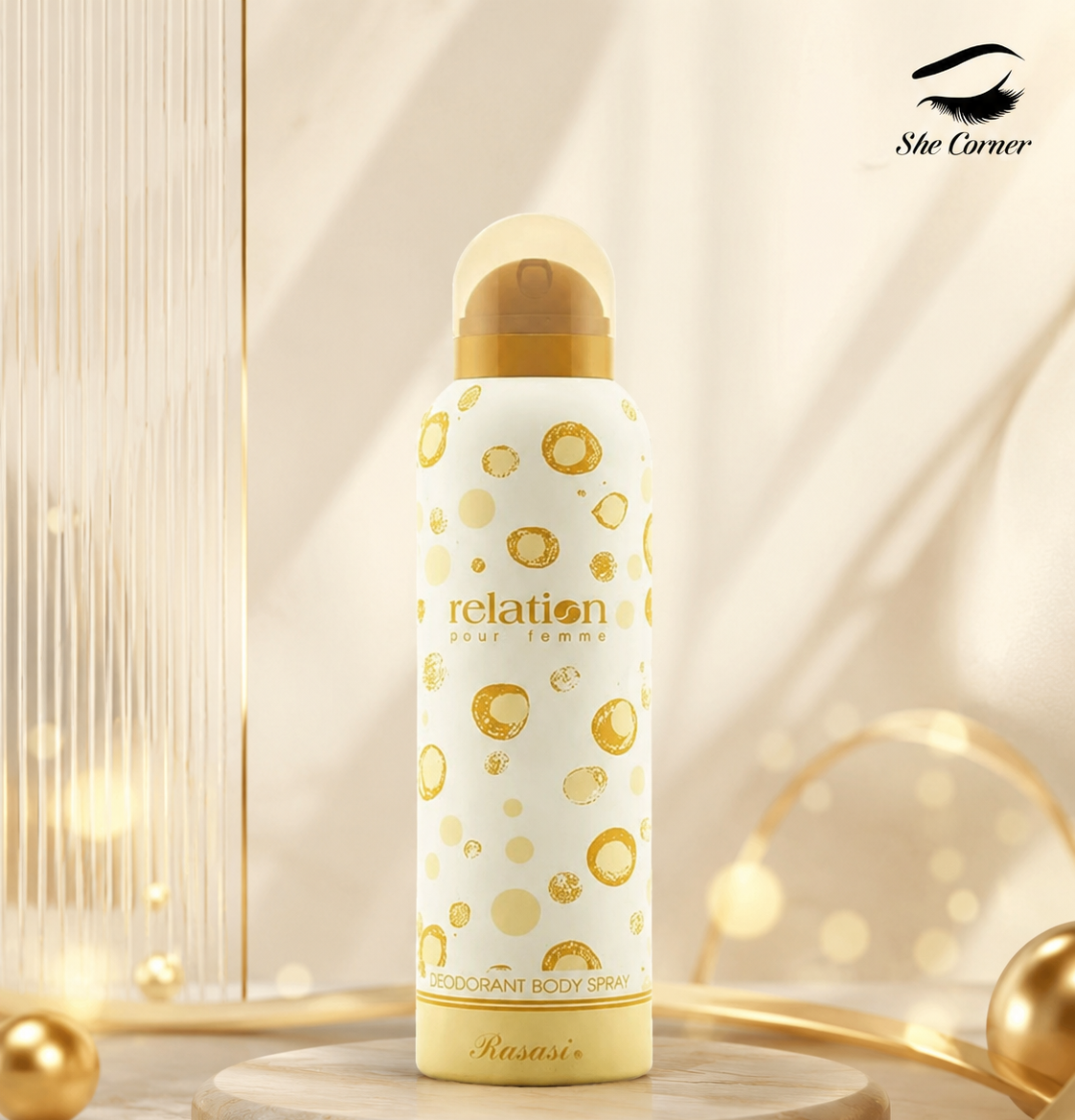 Rasasi Relation Golden Body Spray