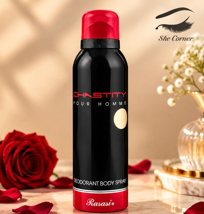 Rasasi Chastity Black Body Spray
