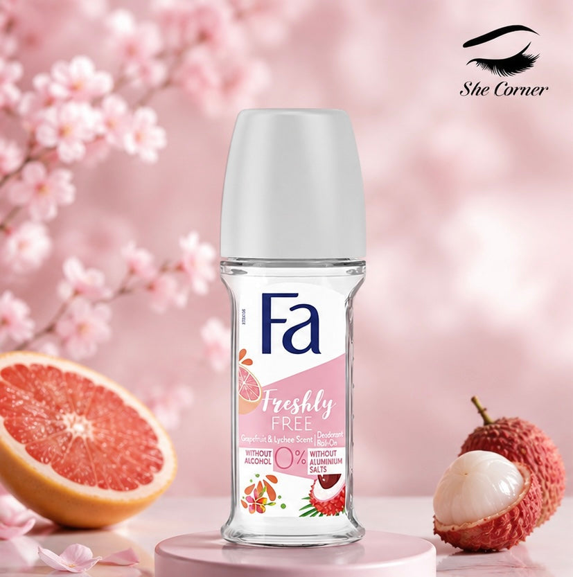 Fa Freshly Free Roll-On Deodorant