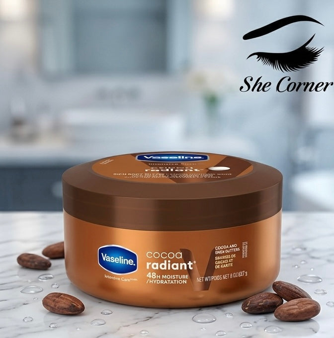 Vaseline Cocoa Radiant Moisturizing Cream 200ml