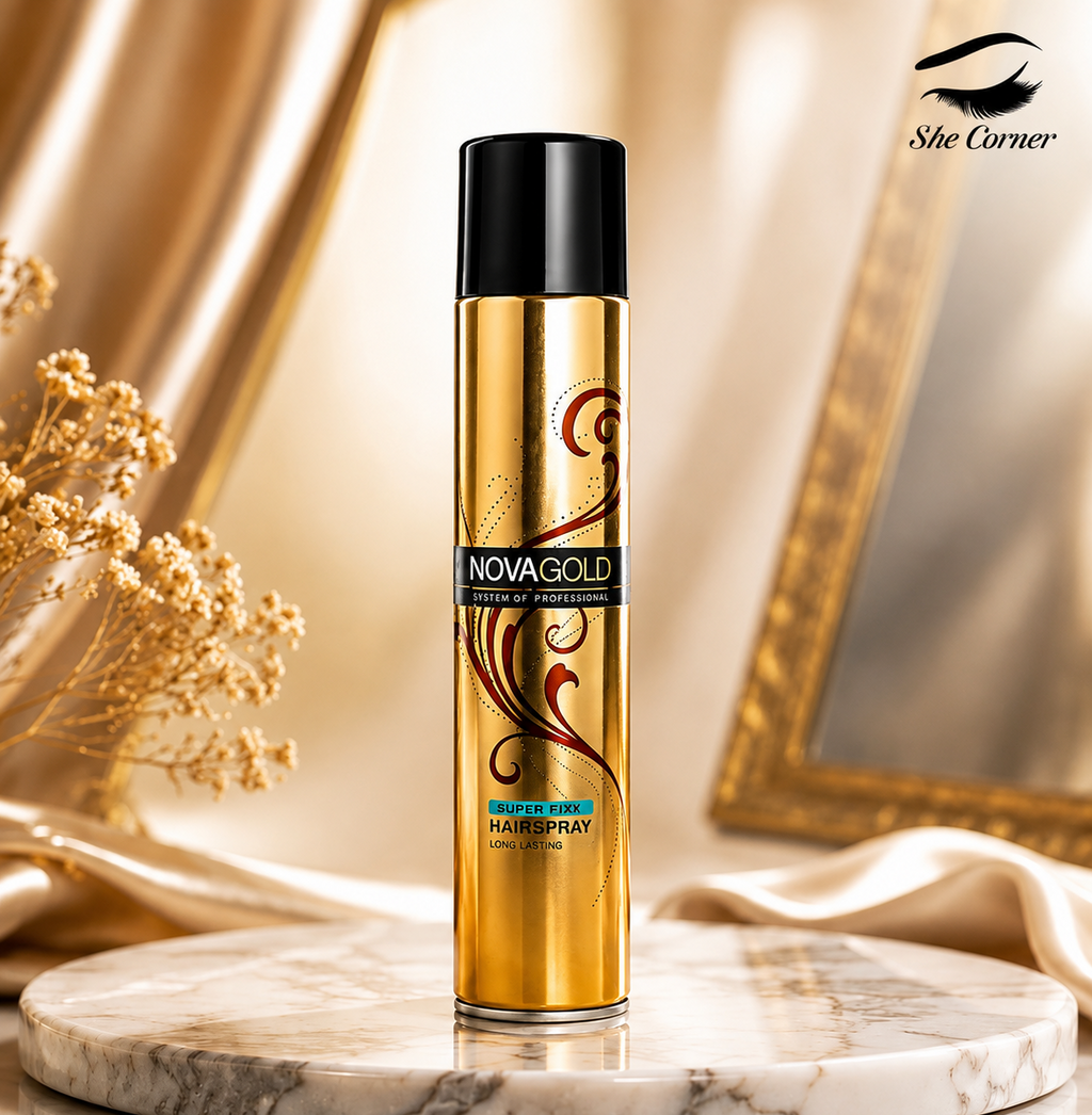 Nova Gold Hair Spray 400ml
