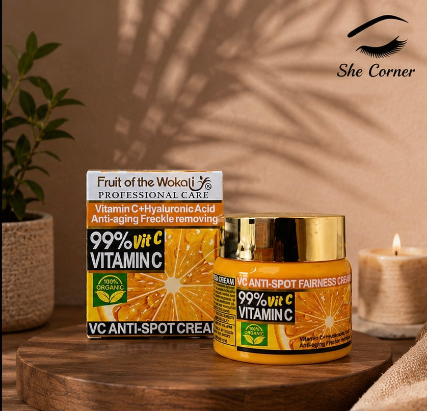 Fruit of the Wokali Vitamin C Brightening Beauty Cream