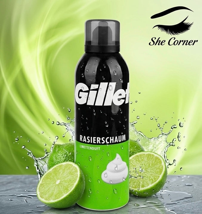 Gillette Limettenduft Shaving Foam