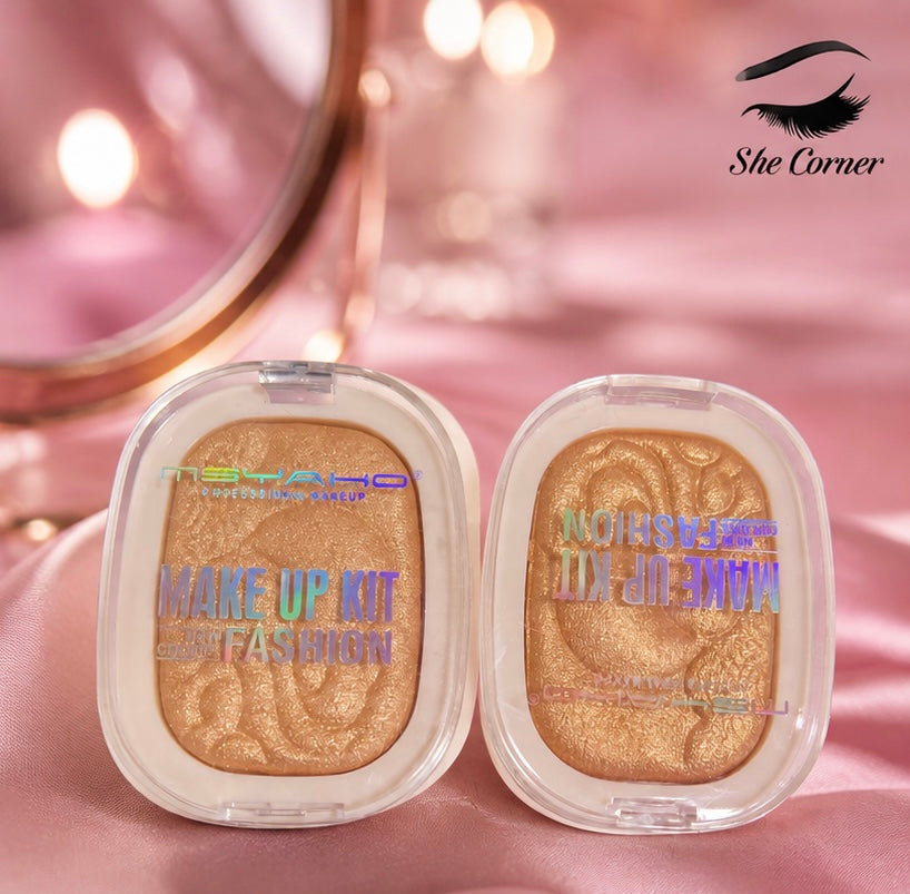 MSYAHO Makeup Kit Fashion Highlighter Powder