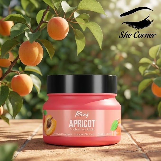 Rivaj Apricot Scrub Jar 400ml