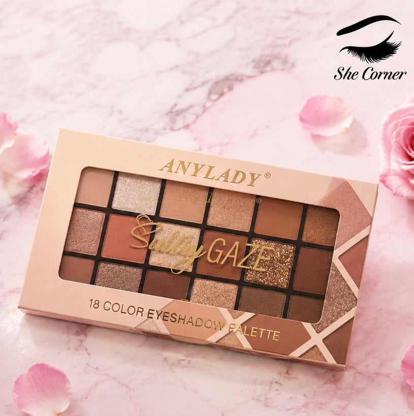 Any Lady 18 Color Eye Kit
