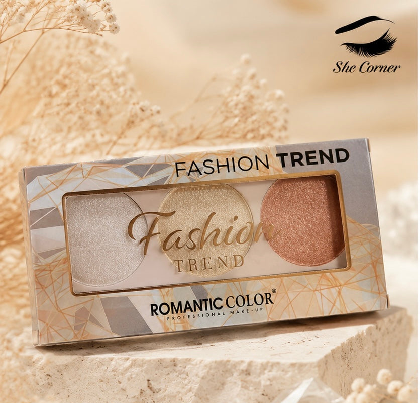 Romantic Color Fashion Trend Highlighter Powder