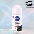 Nivea Men Black & White Roll-On Deodorant