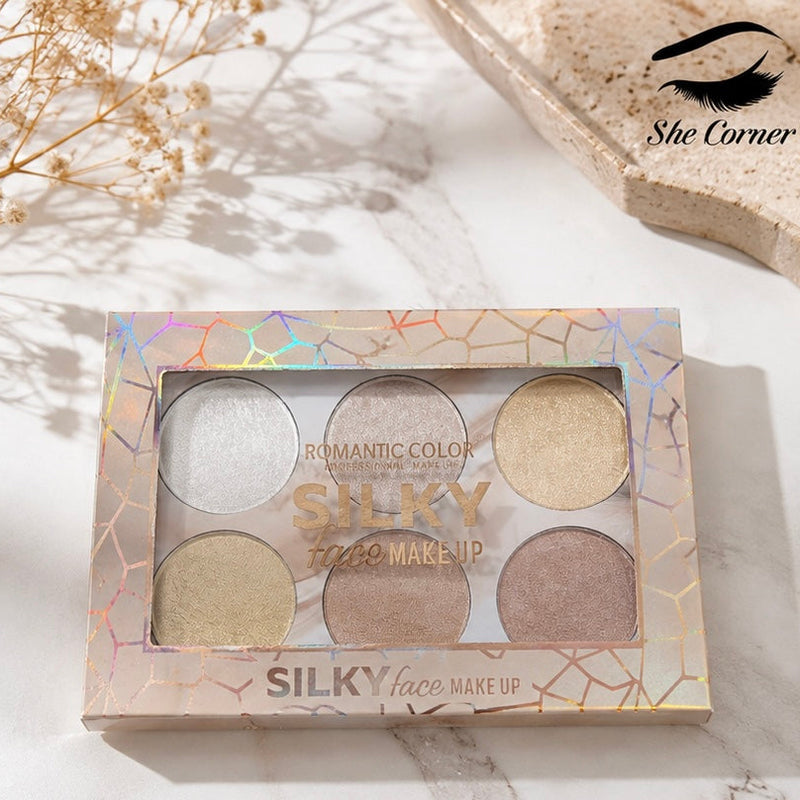 Romantic Color Silky Face Makeup Highlighter Liquid