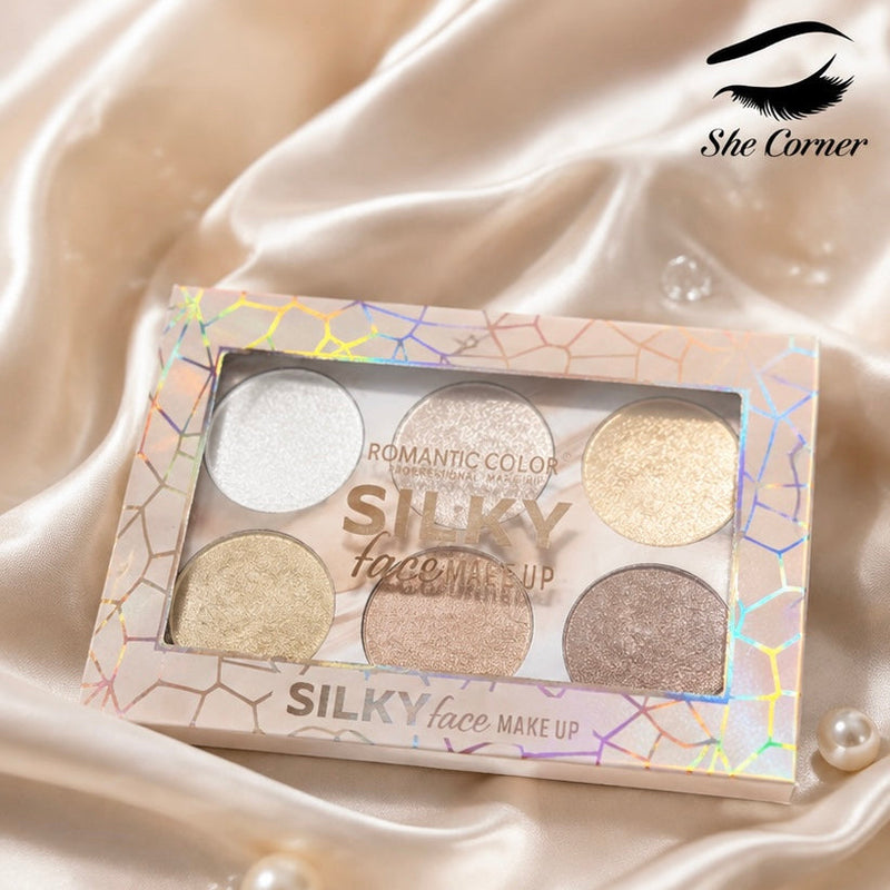 Romantic Color Silky Face Makeup Highlighter Liquid