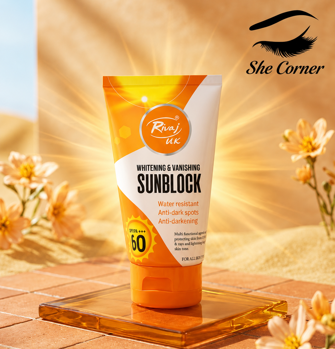 Rivaj SPF 60 Sunscreen