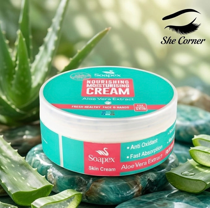 Soapex Aloe Vera Moisturizing Cream 220ml