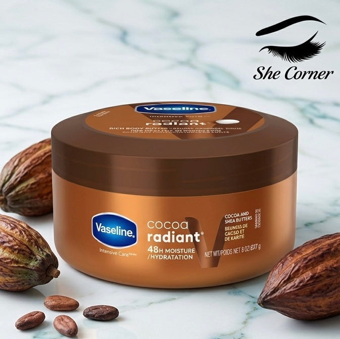Vaseline Cocoa Radiant Moisturizing Cream 200ml