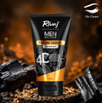 Rivaj Men Active Purifying Charcoal 4D Face Wash