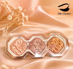 MSYAHO Diamond 3 Color Highlighter Powder