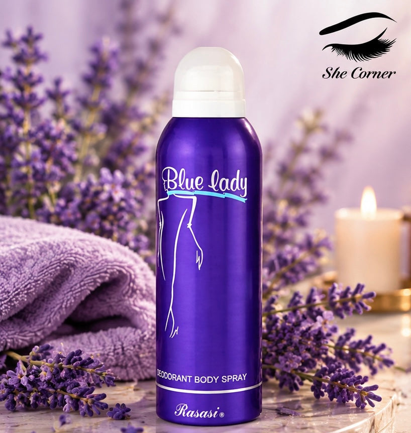 Rasasi Blue For Lady Body Spray